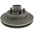 18A162A by ACDELCO - Non-Coated Front Disc Brake Rotor and Hub Assembly