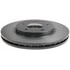 18A1687A by ACDELCO - Non-Coated Front Disc Brake Rotor