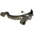 45D3542 by ACDELCO - Front Passenger Side Lower Suspension Control Arm and Ball Joint Assembly