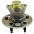 ACDelco 513012 Wheel Bearing and Hub Assembly Gold™ Wheel Bearing and Hub Assembly - Rear, Driver Side