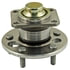 ACDelco 513018 Wheel Bearing and Hub Assembly Gold™ Wheel Bearing and Hub Assembly - Rear, Driver Side