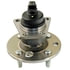 ACDelco 512002 Gold™ Wheel Bearing and Hub Assembly - Rear, Driver Side