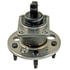 ACDelco 512006 Wheel Bearing and Hub Assembly Gold™ Wheel Bearing and Hub Assembly - Rear. Passenger Side