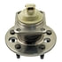 ACDelco 512151 Wheel Bearing and Hub Assembly Rear Wheel Hub and Bearing Assembly with Wheel Speed Sensor and Wheel Studs