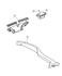 55037480AA by CHRYSLER - DUCT. Rear Floor Heat. Diagram 2