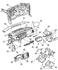 5JC40XDVAA by CHRYSLER - BEZEL. Instrument Panel. Lower. Diagram 34