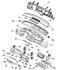 5JC40XDVAA by CHRYSLER - BEZEL. Instrument Panel. Lower. Diagram 34