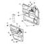 5JC59XDVAB by CHRYSLER - PANEL. Left. Front Door. Diagram 1