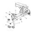 04779302AA by CHRYSLER - BRACKET. Brake Pedal. Diagram 1
