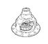 Chrysler MR990817 Electric Fuel Pump PUMP, PUMP & GAUGE ASSY. Fuel, fuel tank. Diagram 2
