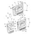 5GU72YQLAE by CHRYSLER - PANEL. Right. Front Door Trim. Diagram 1