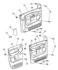 5HW881L5AE by CHRYSLER - PANEL. Right. Front Door Trim. Diagram 2