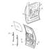 55276117AB by CHRYSLER - REGULATOR. Left. Rear Door Window. Diagram 1