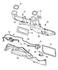 55055457AD by CHRYSLER - DUCT. Air Distribution. Diagram 18