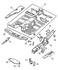 55135778AC by CHRYSLER - REINFORCEMENT. Right. Floor Pan. Diagram 19