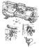 56050501AA by CHRYSLER - WIRING. Instrument Panel. Diagram 1