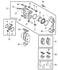 4605A015 by CHRYSLER - SHIM SET. Fr brake. Diagram 11