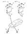 MR578720 by CHRYSLER - CONTROL UNIT. ENG & A/T ELECTRONIC. Diagram 3