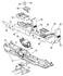 1AU93TL2AA by CHRYSLER - LID. Front. Storage Bin. Diagram 16