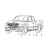 5JK88WSBAA by CHRYSLER - CLADDING. Right. Quarter Panel. Diagram 5