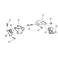 52017851 by CHRYSLER - BRACKET. Right. Engine Mount. Diagram 2