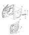 1GB82XDVAA by CHRYSLER - PANEL. Right. Door Trim Front. Diagram 6