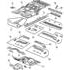 55362443AB by CHRYSLER - CROSSMEMBER. Underbody. Diagram 19