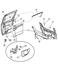 1AH941D1AA by CHRYSLER - PANEL. Right. Sliding Door Trim. Diagram 1