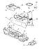 1AU91TL2AA by CHRYSLER - CUPHOLDER. Front. Console Mounted. Diagram -35