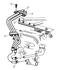 55037276 by CHRYSLER - HOSE. Heater Return. Diagram 16