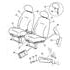 1CC441FLAA by CHRYSLER - COVER. Right. Front Seat Cushion. Diagram 5