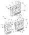5JV151J3AC by CHRYSLER - PANEL. Left. Front Door Trim. Diagram 1