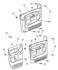 5JV151J3AC by CHRYSLER - PANEL. Left. Front Door Trim. Diagram 1