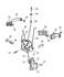55076362AB by CHRYSLER - LINK. Latch Actuating. Diagram 6