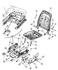 1AN502D1AA by CHRYSLER - SHIELD. Driver, Right. Seat Adjuster. Inboard. Diagram 14