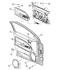 1FJ941KAAC by CHRYSLER - PANEL. Right. Door Trim Front, Front Door Trim. Diagram 1