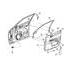 1LE881J1AB by CHRYSLER - PANEL. Right. Front Door Trim. Diagram 1