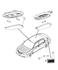 1FA931W1AB by CHRYSLER - LAMP. Front. Reading. Diagram 1