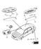1FA931W1AB by CHRYSLER - LAMP. Front. Reading. Diagram 1