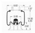 Firestone W013587504 Suspension Air Spring Kit 26C AIR SPRING