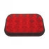 38747B by UNITED PACIFIC - Brake/Tail/Turn Signal Light - 15 LED Rectangular, Red LED/Red Lens
