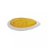 38845B by UNITED PACIFIC - Clearance/Marker Light - with Bezel, 16 LED "Teardrop" Clearance/Marker Light with Bezel, Amber LED/Amber Lens