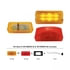 38158BAK-B by UNITED PACIFIC - Clearance/Marker Light - 6 LED, Amber LED/Amber Lens