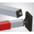 080-01018 by SAVE-A-LOAD - SL-30 Series Bar, 84"-114" Articulating and F-track end-Red powder coat