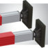 080-01074-2 by SAVE-A-LOAD - SL-20 Series Bar, 69"-96" Articulating Feet (2 pack)-Red powder coat
