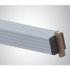 080-01094 by SAVE-A-LOAD - SL-20 Hydraulic Load Bar with E-Track Ends // 69" to 96" range // Pink