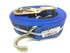 48672-24 by ANCRA - Ratchet Tie Down Strap - 240 in., Blue, Polyester, with Wire Hooks