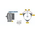 Bosch 0124655009 Alternator New Alternator Bosch, Alternator, 24V, 110A