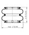 AS7180 by CONTITECH - AIR SPRING 64493/2B12-425/4363