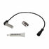 R955335 by MERITOR - ABS Wheel Speed Sensor - 90 Degree Sensor, with 1.31 ft. Cable, Din 2 Pin Female Connector